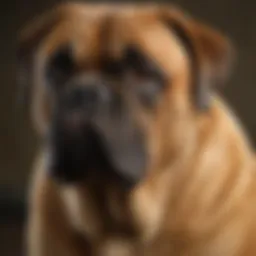 Majestic Bullmastiff in Focus