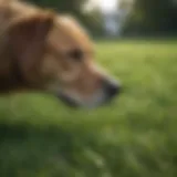Green Grass Restoration After Dog Damage
