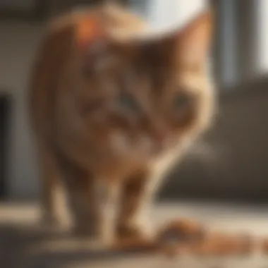 Formulated Excellence Cat exploring the specialized formulation of Royal Canin Dry Indoor Cat Food