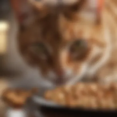 Nutritional Nirvana for Felines Cat basking in the nutritional advantages of Royal Canin Dry Indoor Cat Food