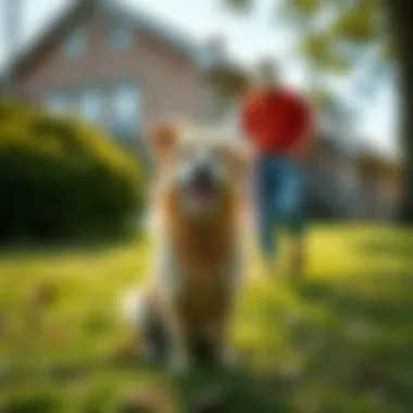 Best Practices for Lawn Care and Pet Safety Pet owner practicing safe lawn care