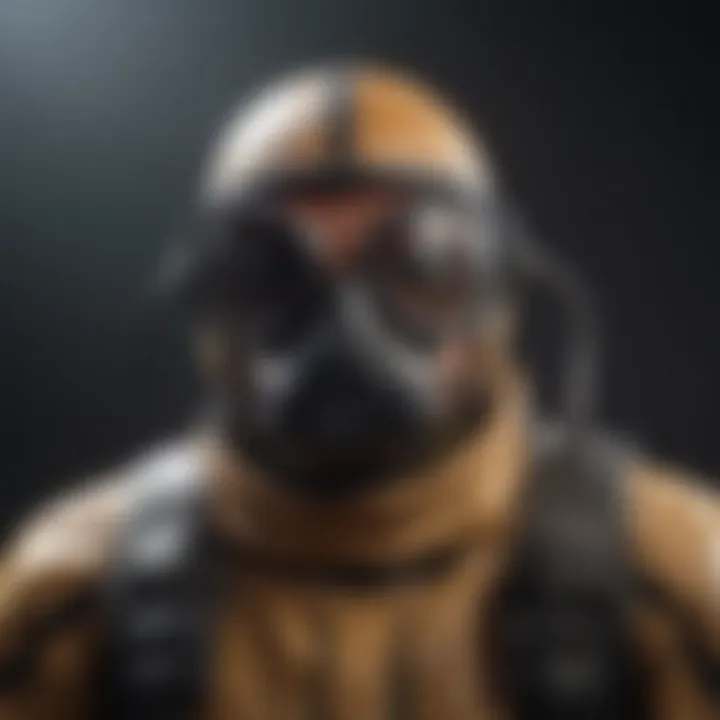 Safety gear for using fogger bomb for spider elimination