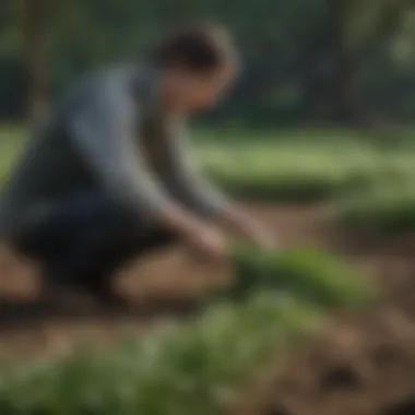 Scallion Harvesting Techniques