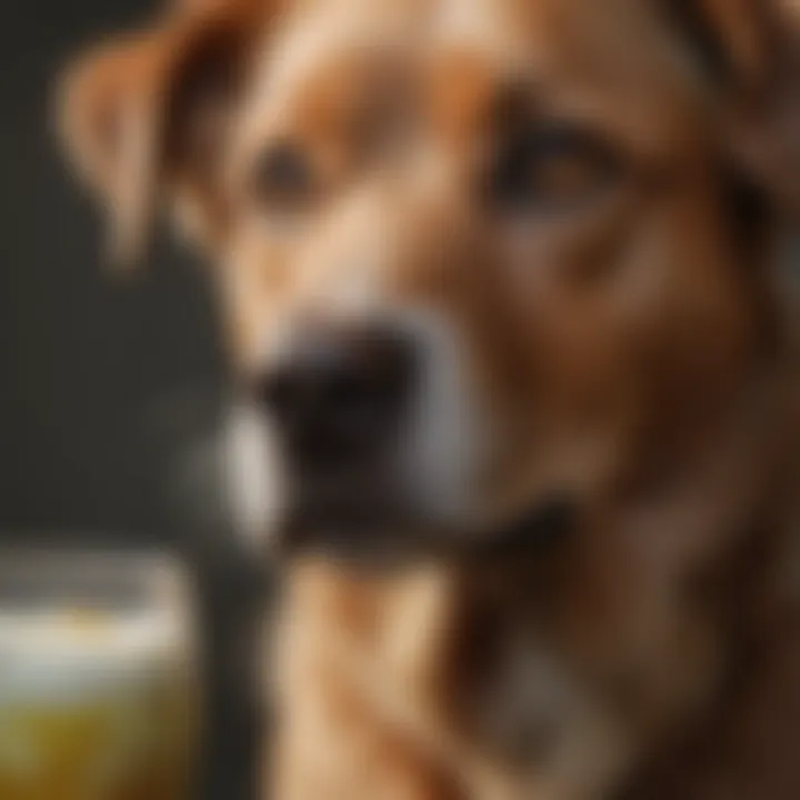 Ingredients beneficial for skin health in dog food