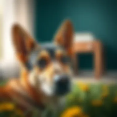 Topical flea medication for dogs