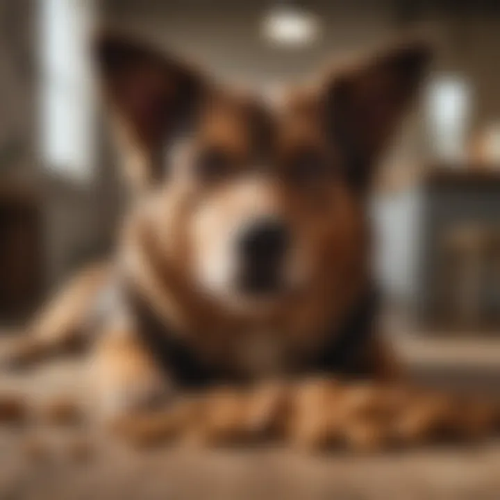 Selection of low protein dog treats for kidney disease management