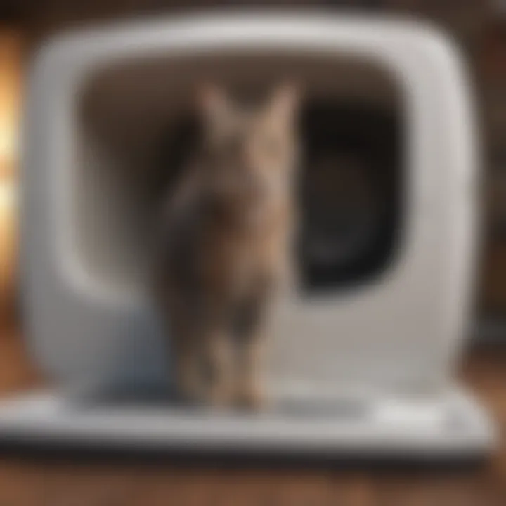 Self-Cleaning Cat Litter Box Innovation