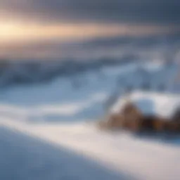 Snow-covered slopes at Prairie State Ski Resort