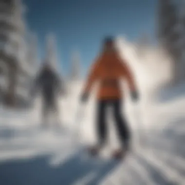 Thrilling Adventures at Summit Valley Skiers enjoying the powder at Summit Valley Ski Resort