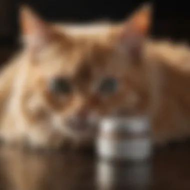 Sophisticated Design of Feline Flea Medication Sleek packaging of flea medication
