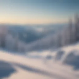 Snow-covered slopes at Whitefish Ski
