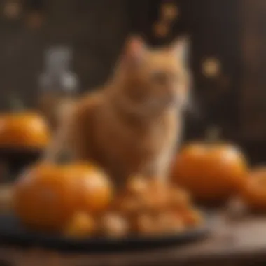 Soothing pumpkin and chicken soft cat food