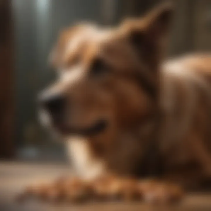 Specialized diet plan for canines with kidney disease