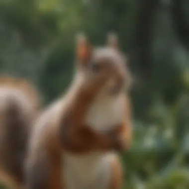 Squirrel Netting for Garden Protection