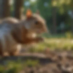 Comparison of urban squirrels and rats in a city park setting.