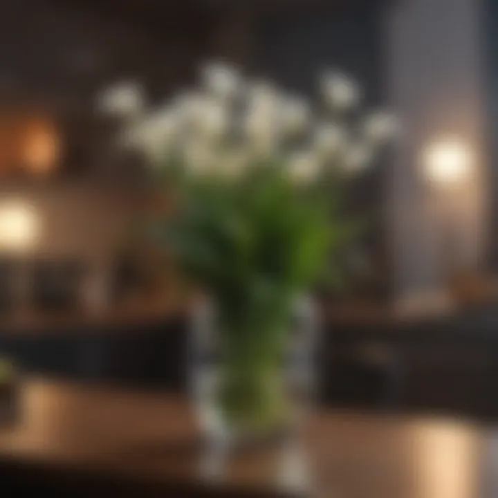Stunning Calla Lily Bulbs Arrangement in Modern Home Setting