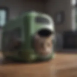 Stylish Cat Carrier with Ventilation Holes