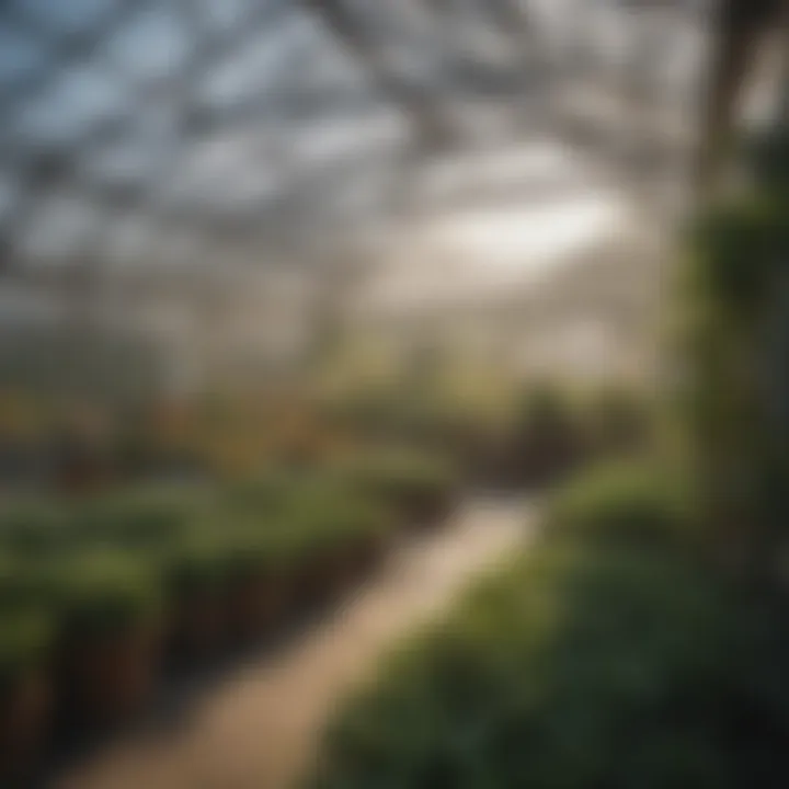 Sun Pacific Farming's modern greenhouse