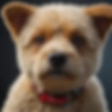 Hypoallergenic Teddy Bear Dog Close-Up