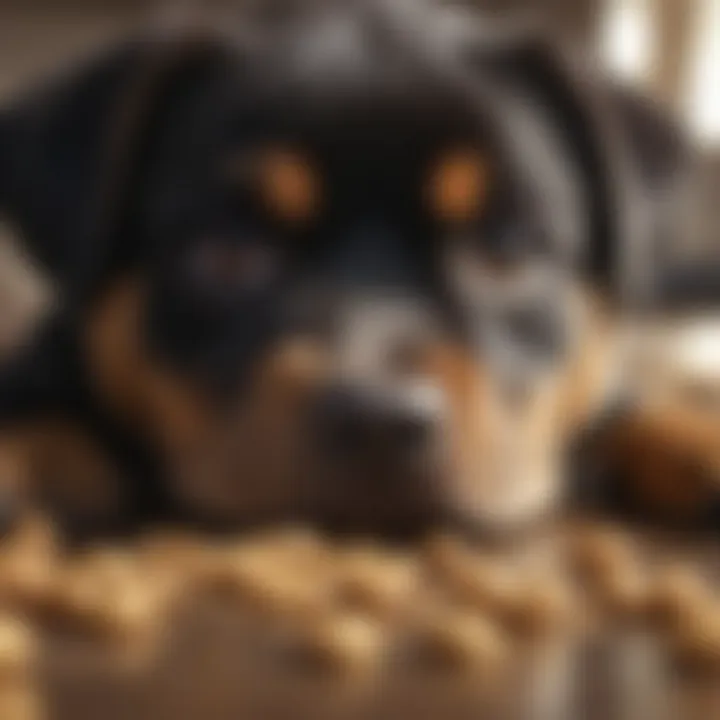 Nutritional breakdown of dry food for puppies