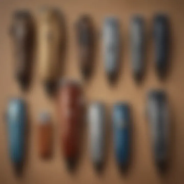 Variety of Wahl dog grooming clippers displayed