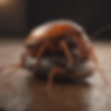 Cockroach Mating: Insight into Reproductive Strategies Cockroach mating behavior showcasing reproductive strategy