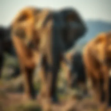 Conservation Initiatives for Elephants Conservation efforts for elephant protection in the wild