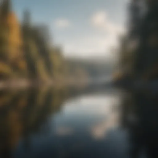 Tranquil Lake Reflections