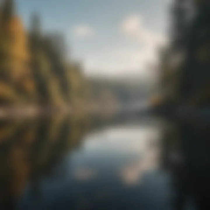 Tranquil Lake Reflections