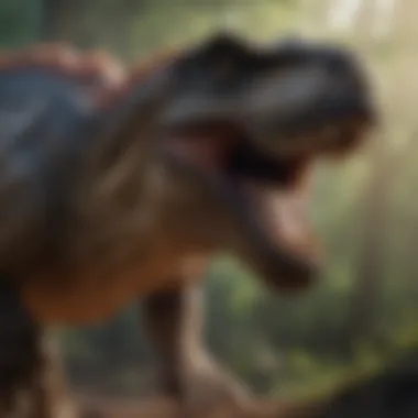 T-Rex Roaring Dominance