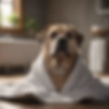 Luxurious Dog Bath Towel Luxurious Dog Bath Towel