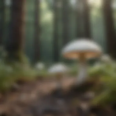 Comparative Analysis of White Mushroom Species White Mushroom Species Comparison Chart