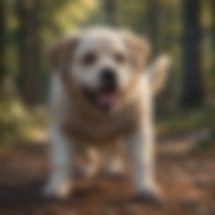 Graphic showing tips for managing dog aggression