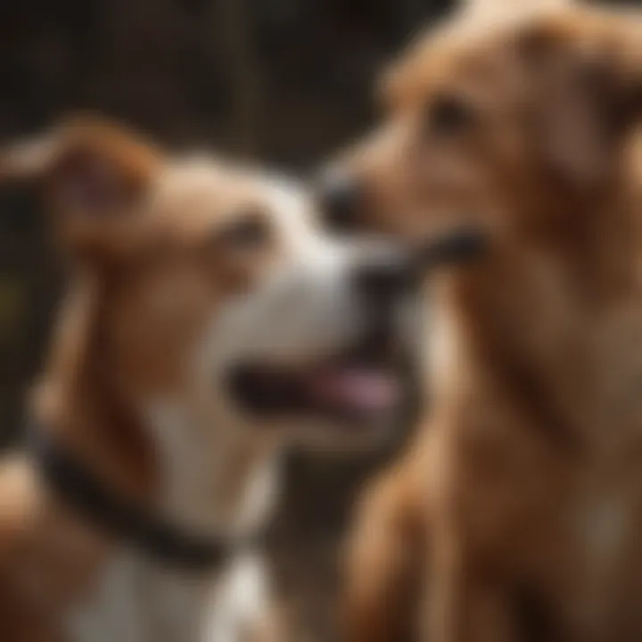 Conceptual illustration of positive reinforcement training