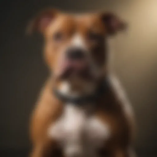 American Pit Bull Bully in a proud stance