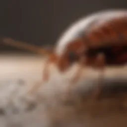 Illustration of Bedbug Behavior