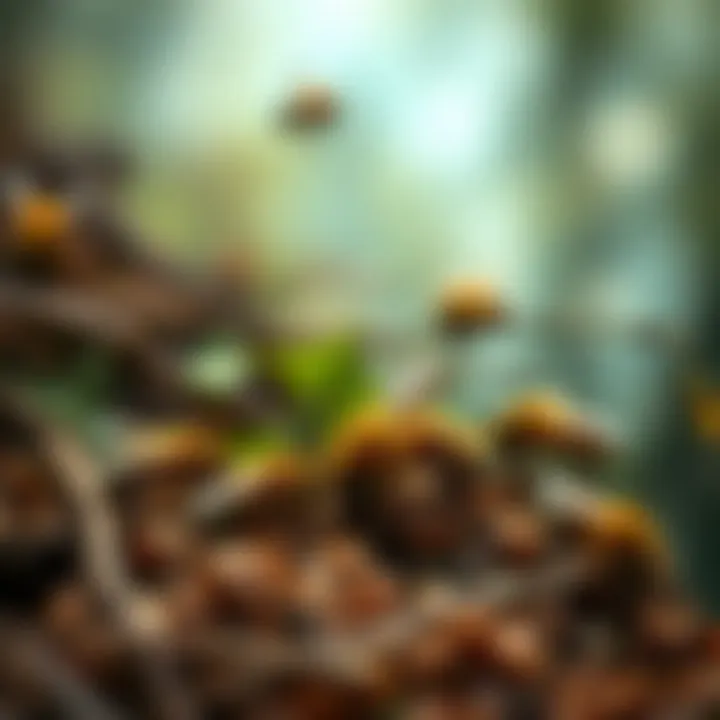 Protecting the Natural Habitat of Bees A serene habitat for bees