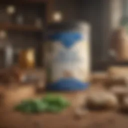 Close-up of Blue Buffalo pet food ingredients