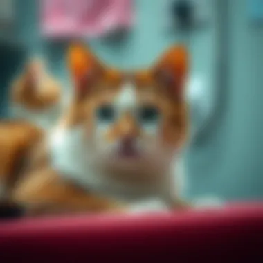 Expert veterinarian discussing the use of stool softeners for feline health