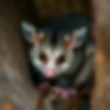 Preventative Measures Against Possum-Related Risks An illustration of preventative measures to minimize health risks from possums.