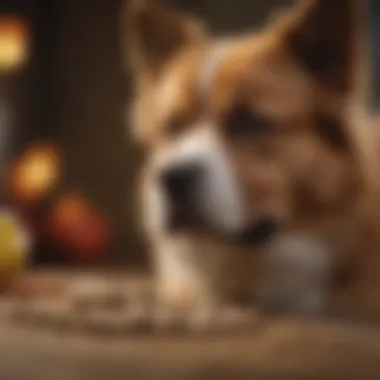 A selection of dietary supplements beneficial for dogs needing to gain weight.