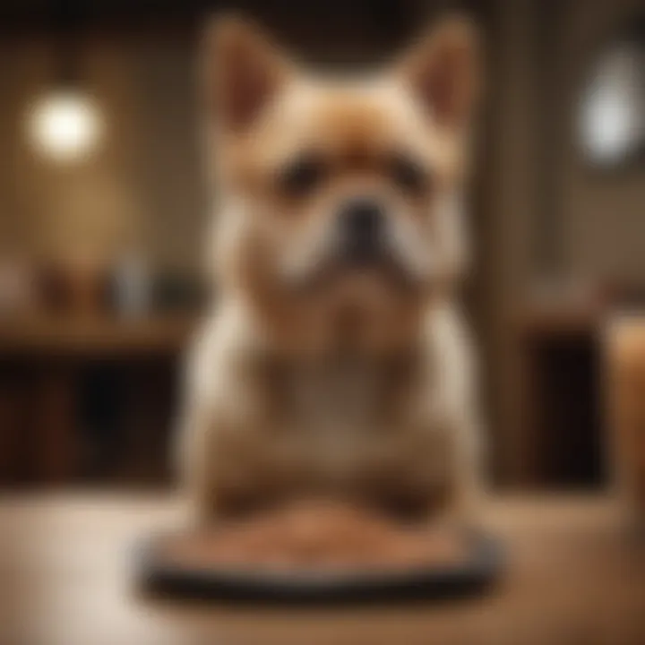 Different types of dog food specifically formulated for weight gain.