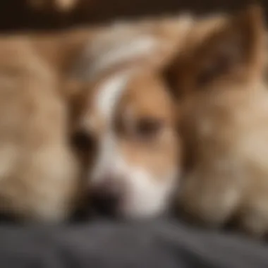 Infographic depicting dog sleep patterns by breed