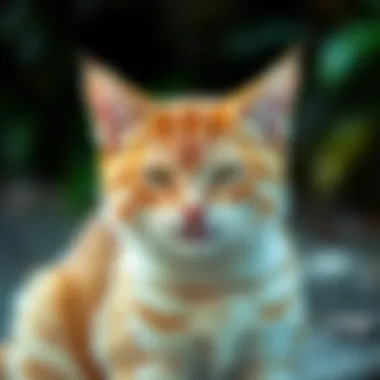 Understanding Cat Aggression A cat displaying signs of aggression with its ears back
