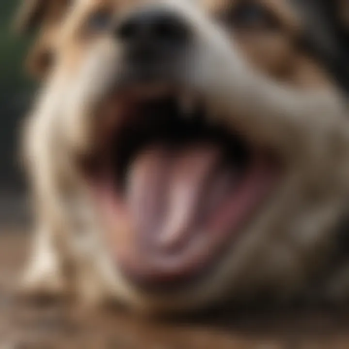 Symptoms of hookworm infestation in dogs