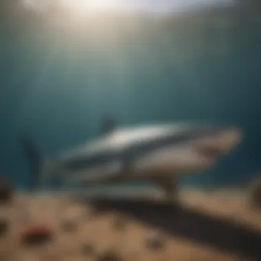 Ecological Importance of Sharks An infographic illustrating the ecological role of sharks in marine environments.