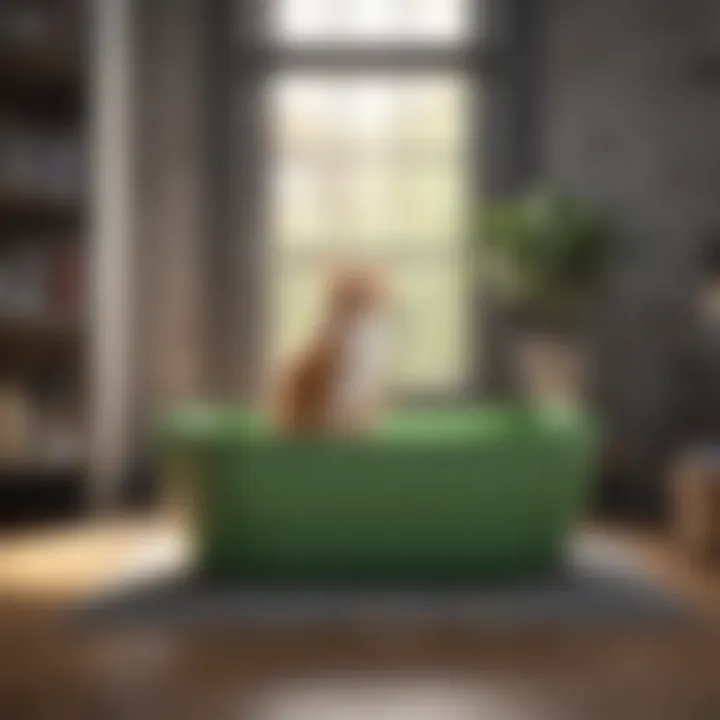 Eco-friendly materials used in smell proof cat litter boxes
