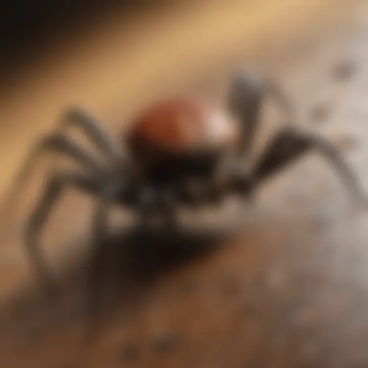 Comparison chart of spider bites versus other insect bites