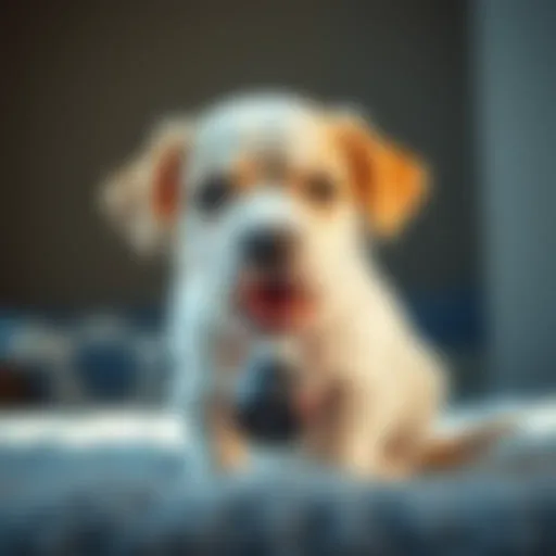 Understanding Puppy Digestive Issues Puppy with an upset stomach