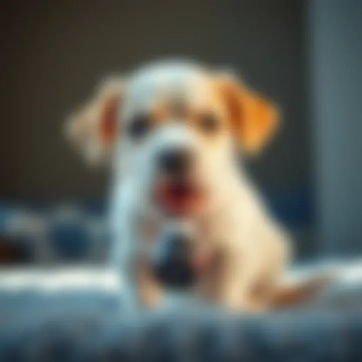 Understanding Puppy Digestive Issues Puppy with an upset stomach